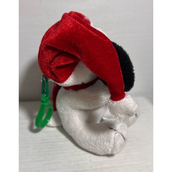 Peanuts Plush Clip On Keychain Charlie Brown Snoopy Linus Woodstock Christmas Gi - Picture 8 of 16
